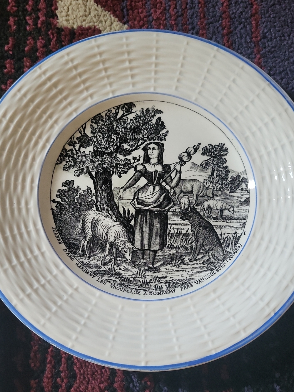 Joan of Arc plates